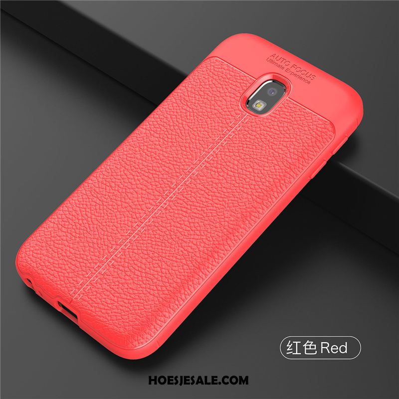 Samsung Galaxy J3 2017 Hoesje Anti-fall Rood Mobiele Telefoon Trend Ster Kopen