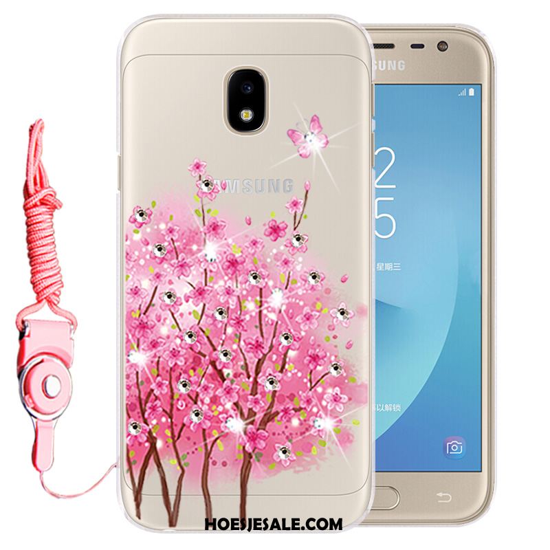 Samsung Galaxy J3 2017 Hoesje Anti-fall Zacht Siliconen Ster Bescherming Korting