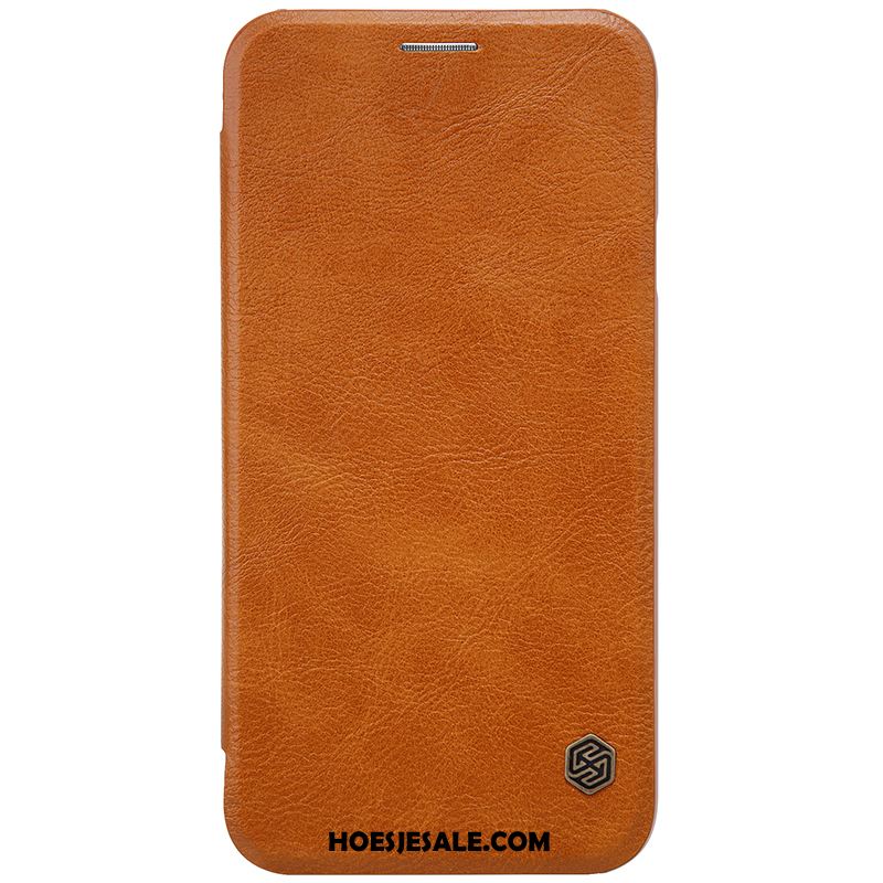 Samsung Galaxy J5 2017 Hoesje Ster Folio Bescherming Geel Leren Etui Korting