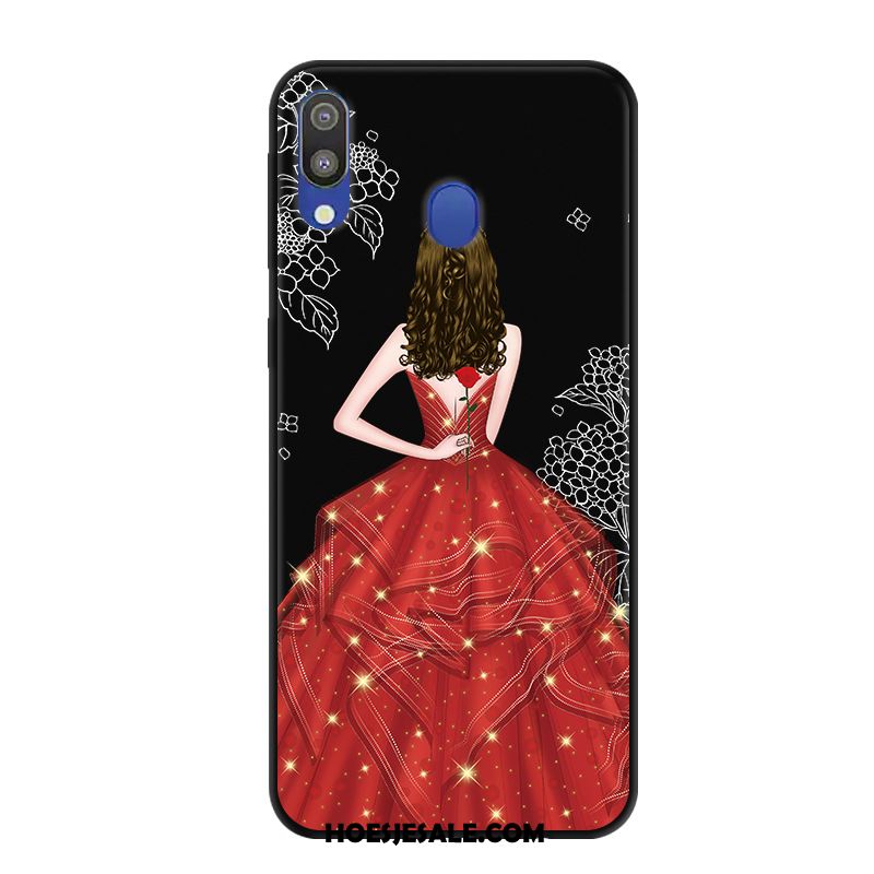 Samsung Galaxy M20 Hoesje Anti-fall Hoes Trend Mooie Bescherming Goedkoop