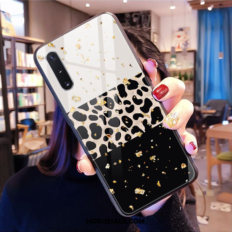 Samsung Galaxy Note 10 Hoesje Hoes Zwart Glas Mobiele Telefoon Gemengde Kleuren Kopen