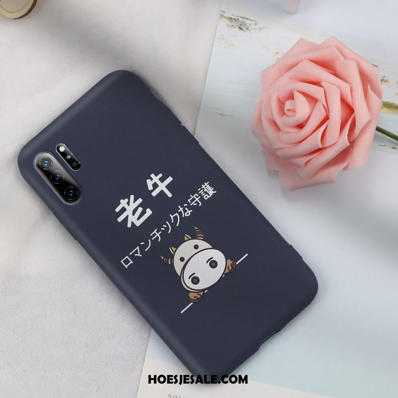 Samsung Galaxy Note 10+ Hoesje Lovers Persoonlijk Anti-fall Trendy Merk Koe Goedkoop