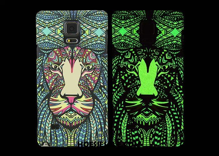 Samsung Galaxy Note 4 Hoesje Bescherming Totem Anti-fall Lichtende Dierlijk Online