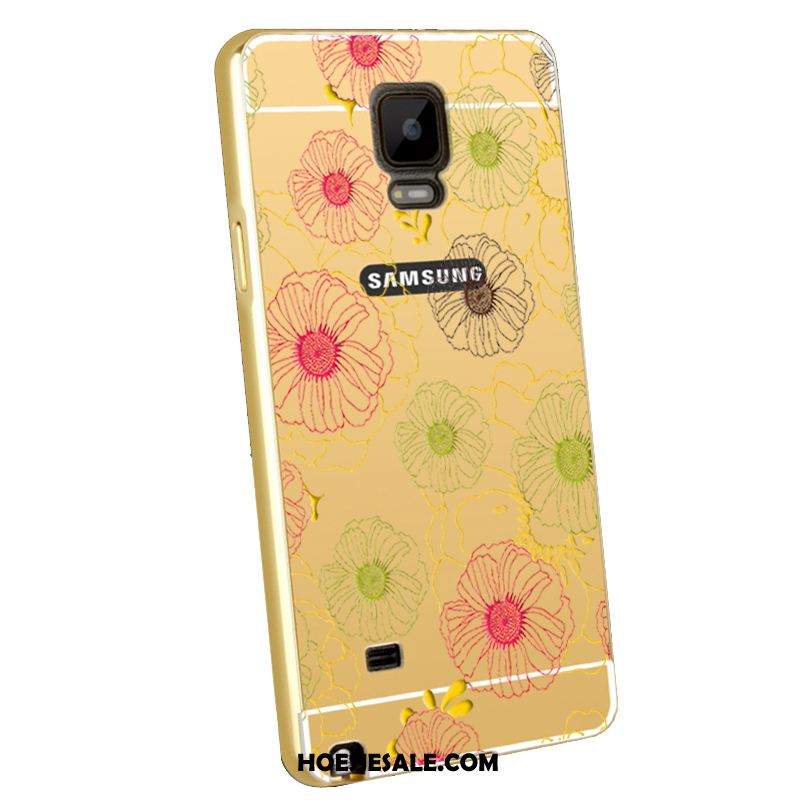 Samsung Galaxy Note 4 Hoesje Ster Metaal Bescherming Spiegel Plating Kopen