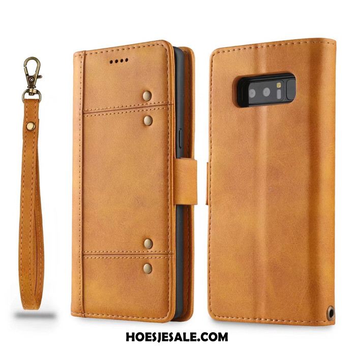 Samsung Galaxy Note 8 Hoesje All Inclusive Magnetisch Bedrijf Zacht Anti-fall Goedkoop