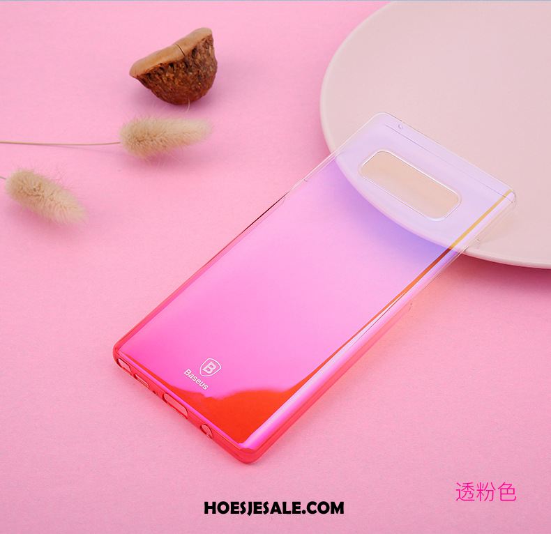 Samsung Galaxy Note 8 Hoesje Dun Ster All Inclusive Roze Kleurverloop Sale