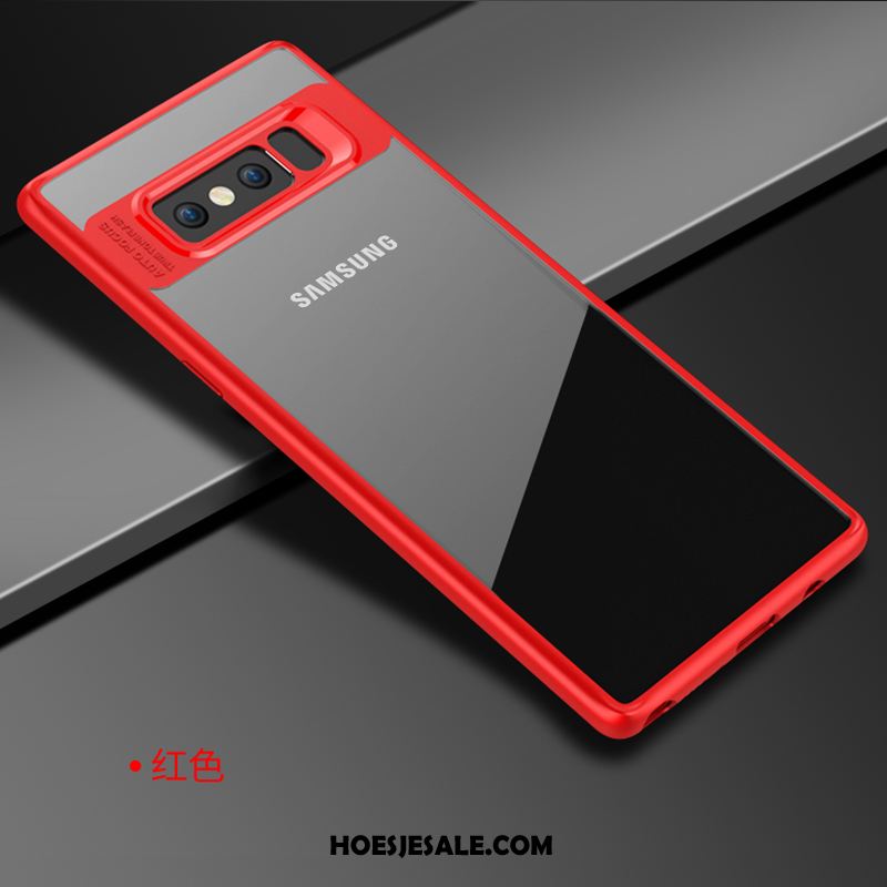 Samsung Galaxy Note 8 Hoesje Rood Mobiele Telefoon Hoes Nieuw Ster Korting