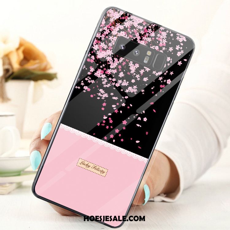 Samsung Galaxy Note 8 Hoesje Ster Mobiele Telefoon Roze Hemming Anti-fall Kopen