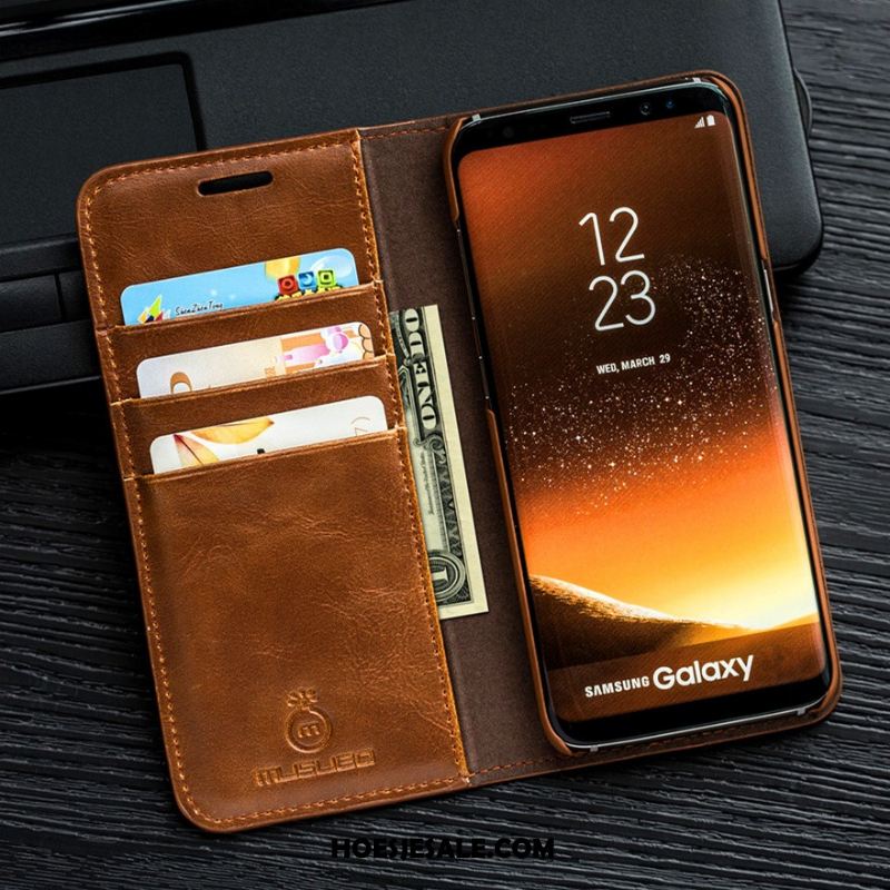 Samsung Galaxy Note 8 Hoesje Trend Bescherming Mobiele Telefoon Hoes Leren Etui Sale