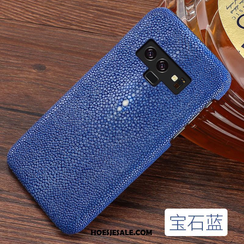 Samsung Galaxy Note 9 Hoesje All Inclusive Mobiele Telefoon Ster Blauw Ring Kopen