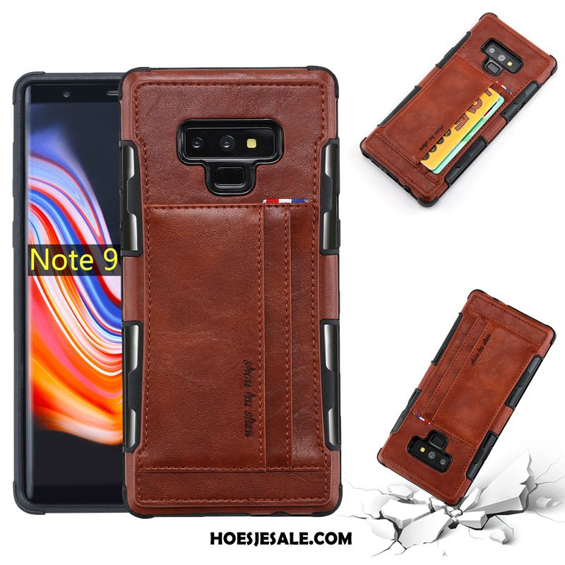 Samsung Galaxy Note 9 Hoesje Anti-fall Ster Bedrijf Kaart Trendy Merk Kopen