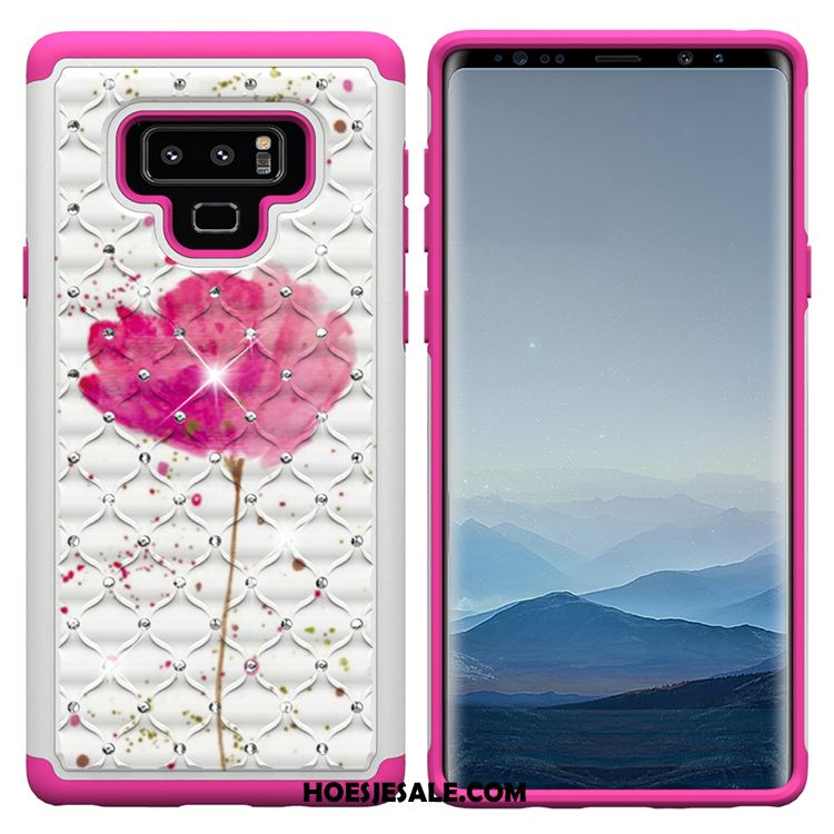 Samsung Galaxy Note 9 Hoesje Siliconen Mobiele Telefoon Roze Trendy Merk Bescherming Sale