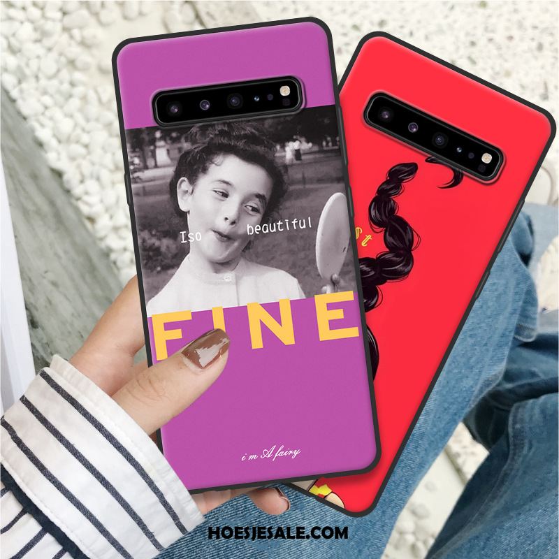 Samsung Galaxy S10 5g Hoesje Bescherming Trendy Merk Spotprent Mobiele Telefoon Hoes Sale