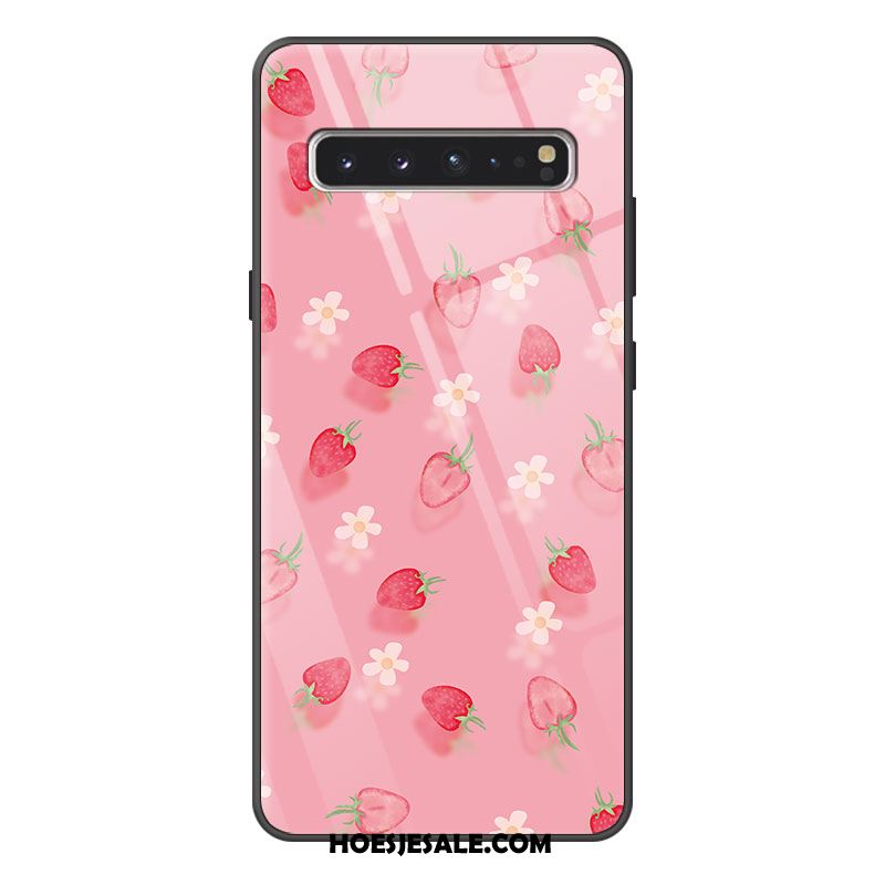 Samsung Galaxy S10 5g Hoesje Hoes Ster Mini Roze Spotprent Korting