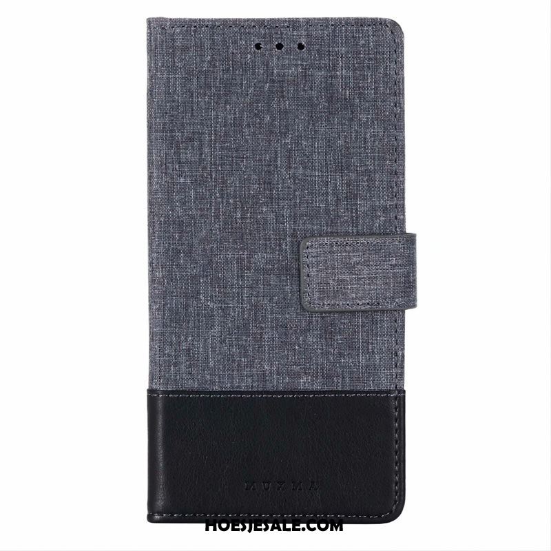 Samsung Galaxy S10 5g Hoesje Mobiele Telefoon Bescherming Zwart Leren Etui Ster Korting