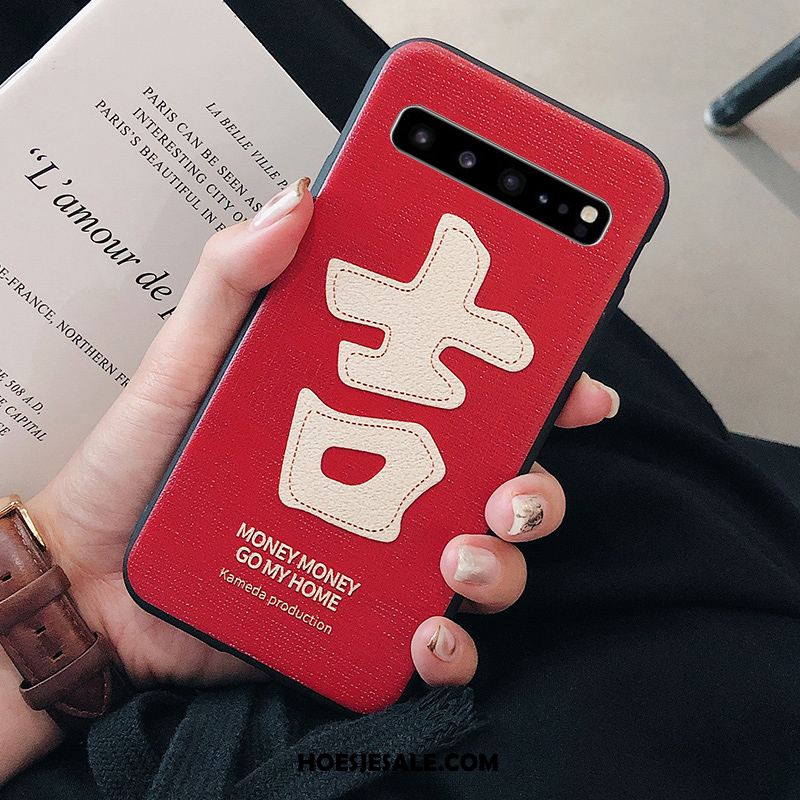 Samsung Galaxy S10 5g Hoesje Nieuw Grote Siliconen Eenvoudige Zacht Online