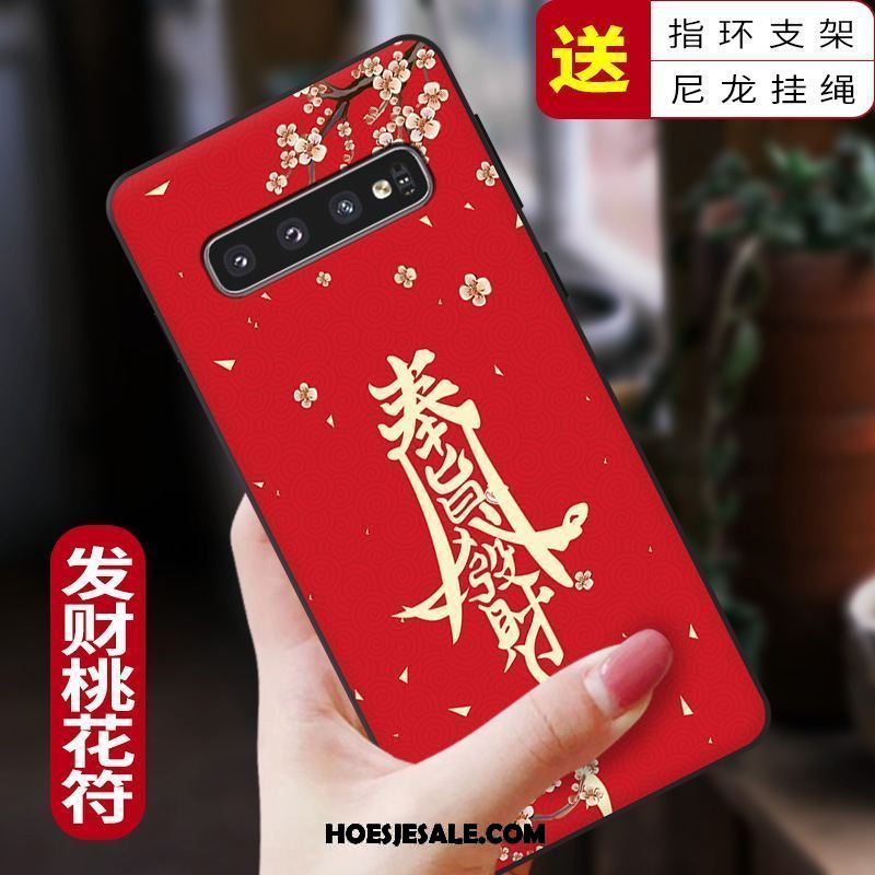 Samsung Galaxy S10+ Hoesje Nieuw Anti-fall Siliconen Hoes Mobiele Telefoon Sale