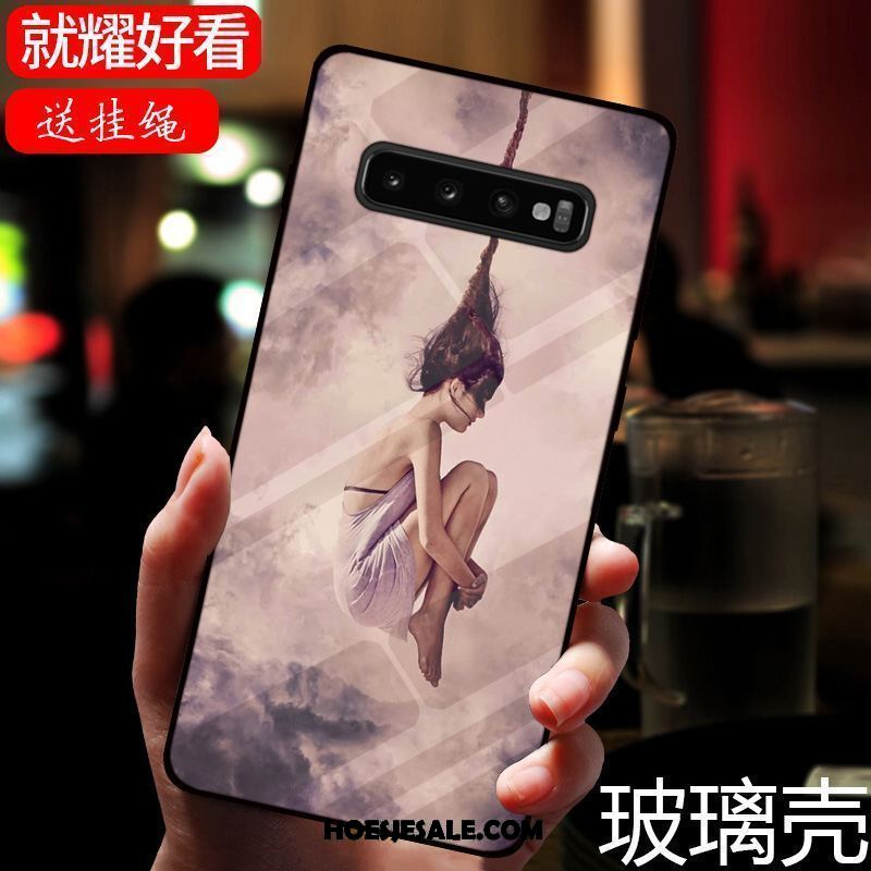 Samsung Galaxy S10 Hoesje Spiegel Mode Mobiele Telefoon Roze Glas Kopen