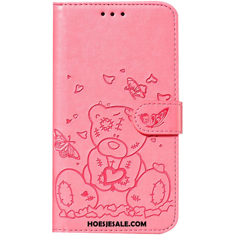 Samsung Galaxy S10 Lite Hoesje Mobiele Telefoon Mooie Roze Ster Clamshell Sale