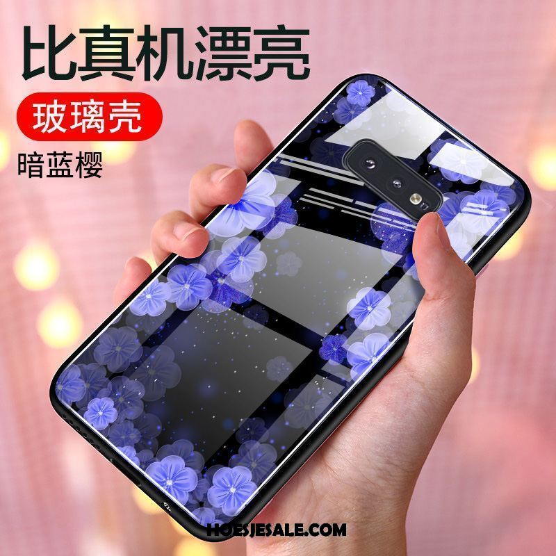 Samsung Galaxy S10e Hoesje Blauw Mode Mooie Persoonlijk Mobiele Telefoon Sale