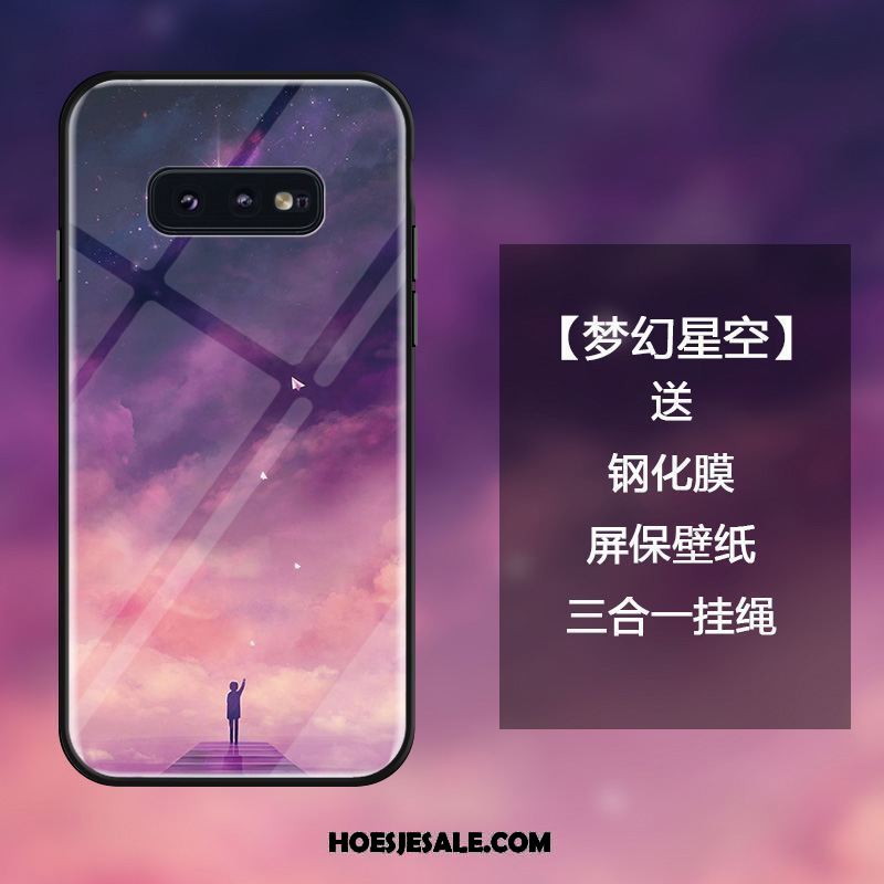 Samsung Galaxy S10e Hoesje Hoes Trendy Merk Sterrenhemel Bescherming All Inclusive Kopen