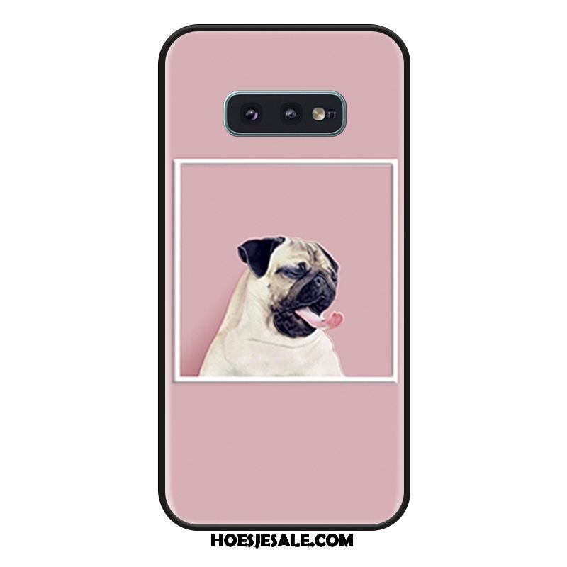 Samsung Galaxy S10e Hoesje Mooie Siliconen Lovers Zoet Hanger Aanbiedingen