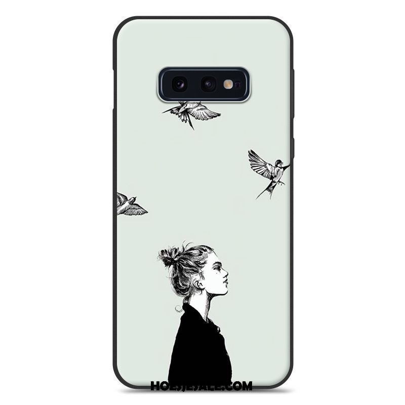 Samsung Galaxy S10e Hoesje Zacht Wit Mobiele Telefoon Persoonlijk Lovers Kopen