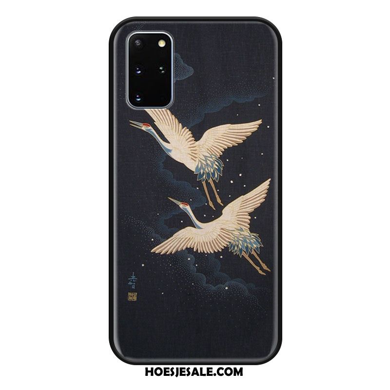 Samsung Galaxy S20+ Hoesje Hanger Vintage Chinese Stijl Karper Mode Winkel