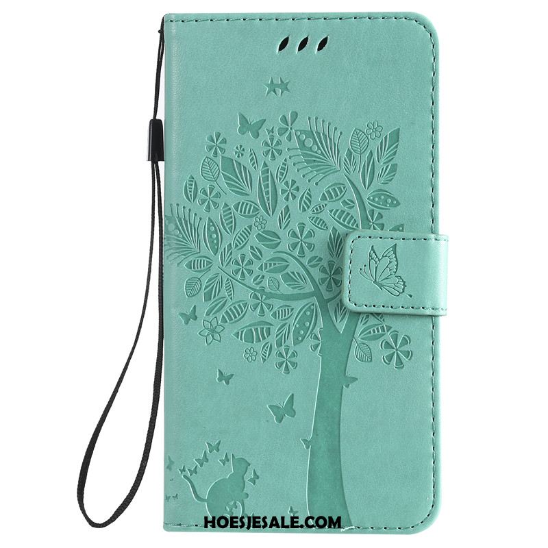 Samsung Galaxy S20 Ultra Hoesje Clamshell Groen Leren Etui All Inclusive Hoes Kopen