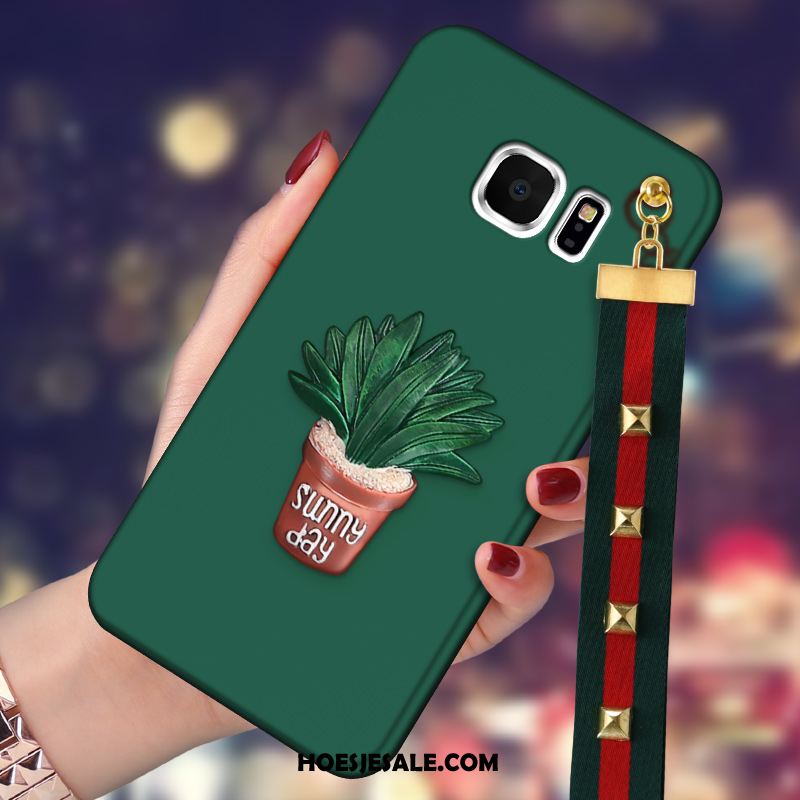 Samsung Galaxy S6 Edge Hoesje All Inclusive Groen Hoes Mobiele Telefoon Hanger Online