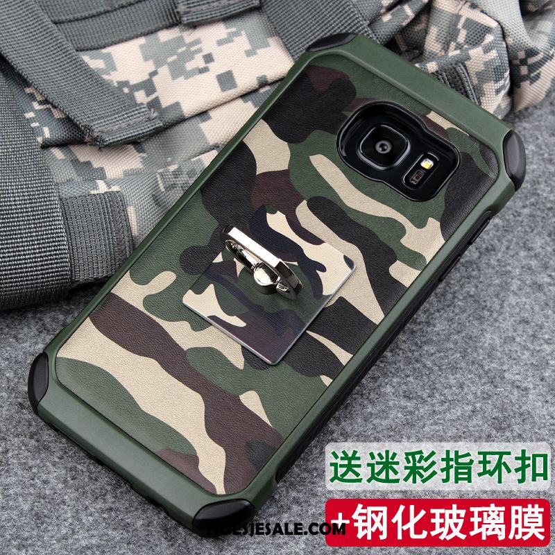 Samsung Galaxy S7 Edge Hoesje Siliconen Bescherming Camouflage Mobiele Telefoon Persoonlijk Goedkoop