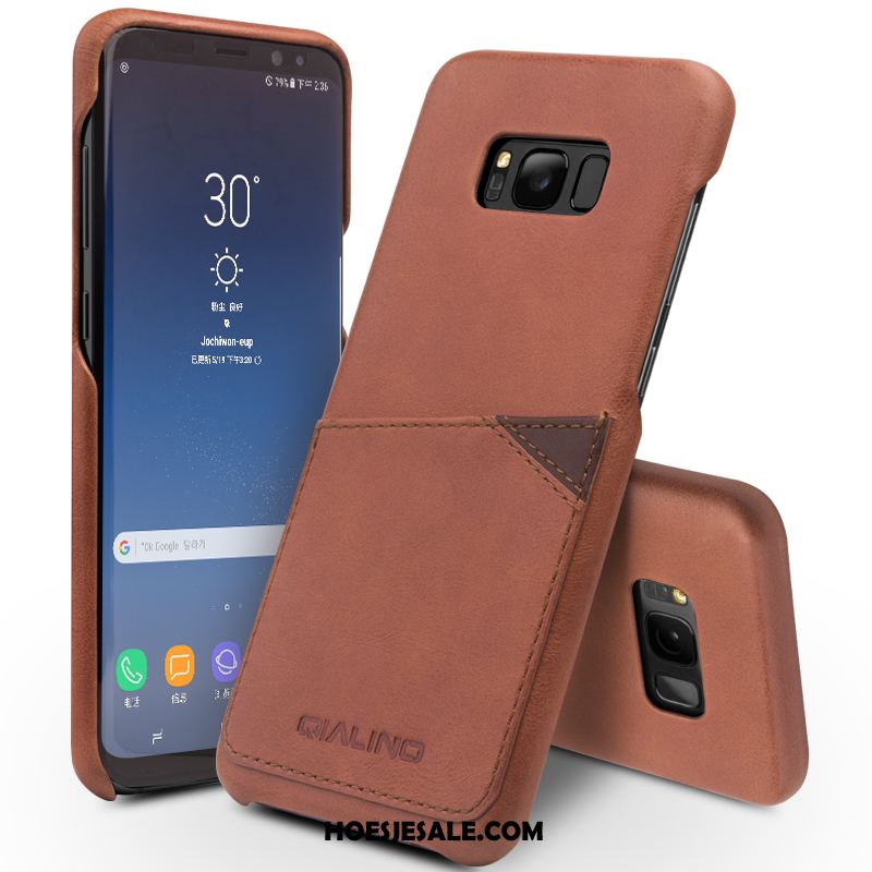 Samsung Galaxy S8 Hoesje Bescherming Ster Hoes Leren Etui Pu Online