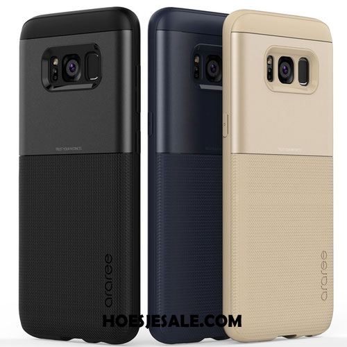 Samsung Galaxy S8+ Hoesje Hoes Mobiele Telefoon Anti-fall Siliconen Zwart Online