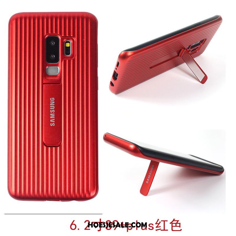 Samsung Galaxy S9+ Hoesje Bescherming Trend Rood Mobiele Telefoon Ster Korting