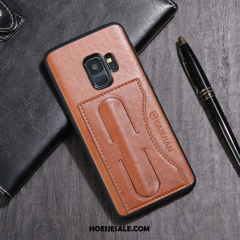 Samsung Galaxy S9 Hoesje Kaart Ster Hoes Mobiele Telefoon Ondersteuning Sale