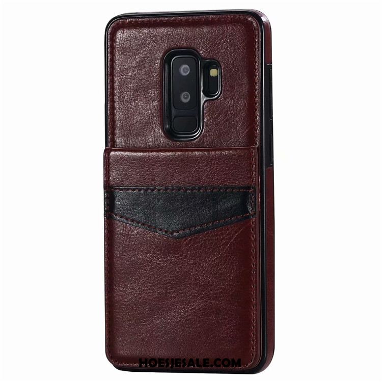 Samsung Galaxy S9+ Hoesje Kaart Tas Scheppend Ster Mobiele Telefoon Leren Etui Sale