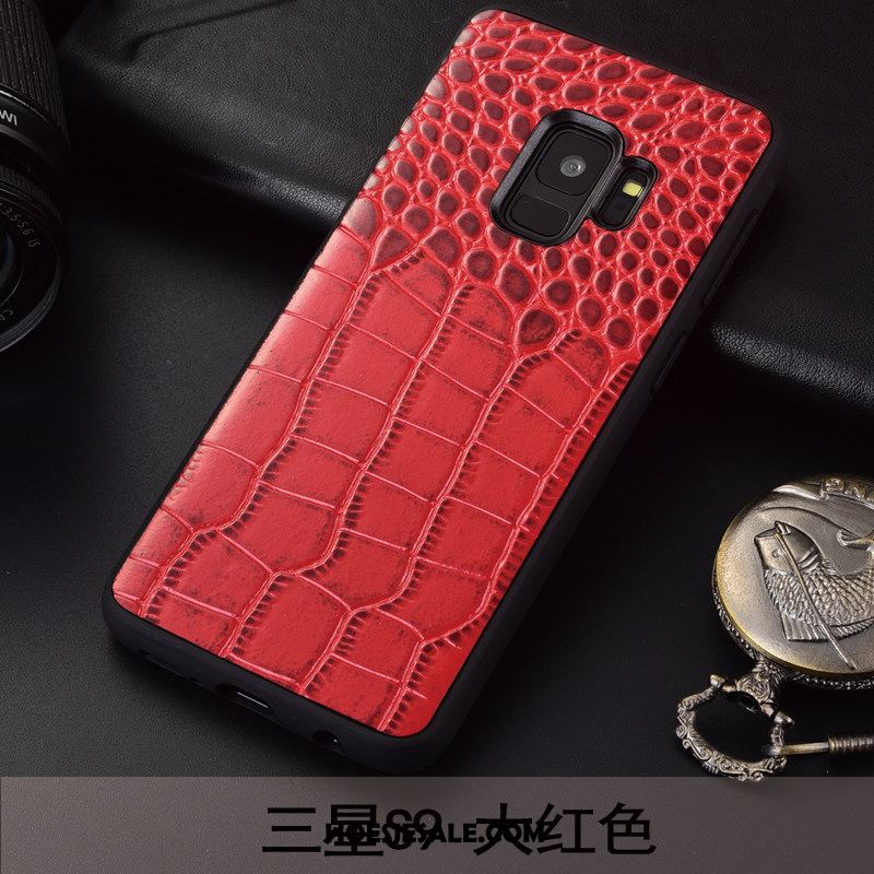 Samsung Galaxy S9 Hoesje Leren Etui Mobiele Telefoon Achterklep Anti-fall All Inclusive Kopen