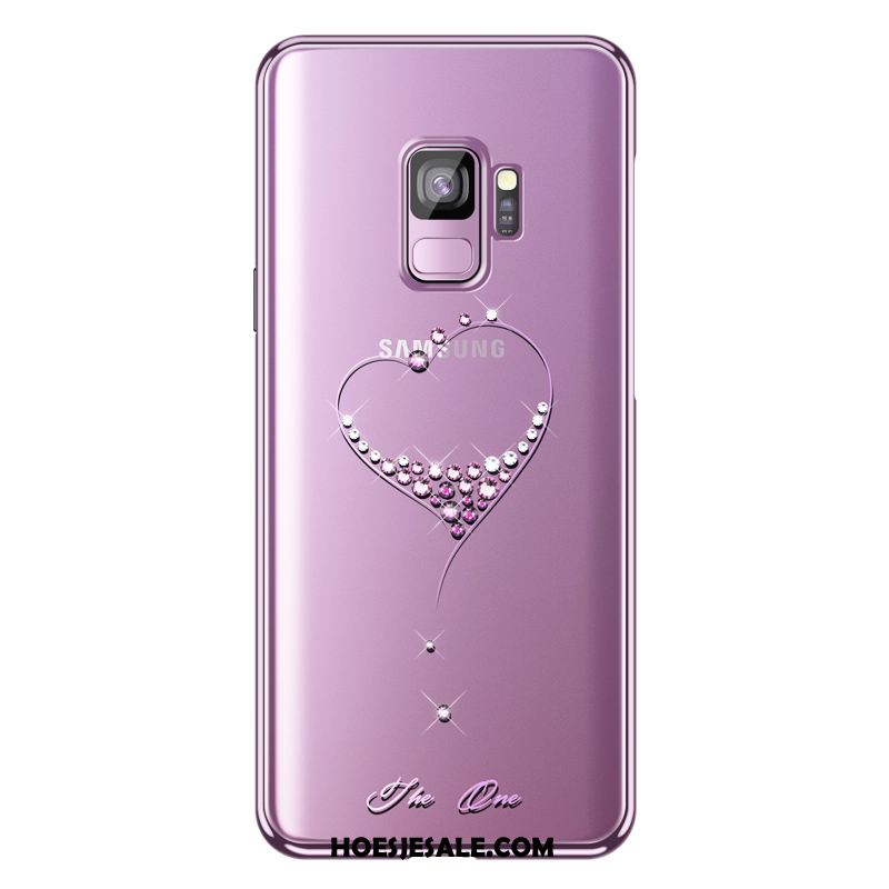 Samsung Galaxy S9 Hoesje Luxe Goud Lichte En Dun Ster Met Strass Online