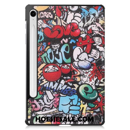 Samsung Galaxy Tab S10 Lite Versterkte Graffiti Stylushouder