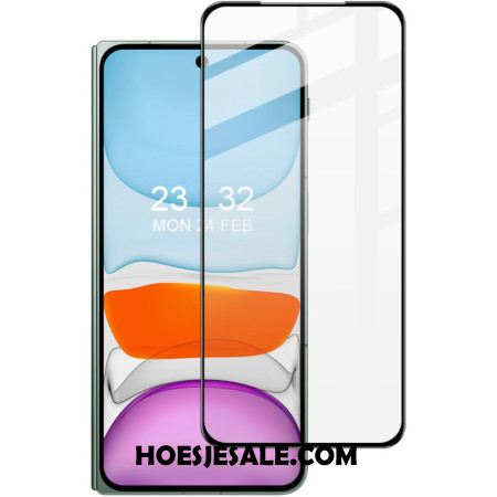 Schermbeschermer Van Gehard Glas Met Zwarte Randen Voor Oneplus Open/oppo Find N3