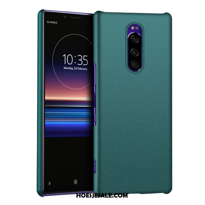 Sony Xperia 1 Hoesje Bescherming Mobiele Telefoon Schrobben Anti-fall Hard