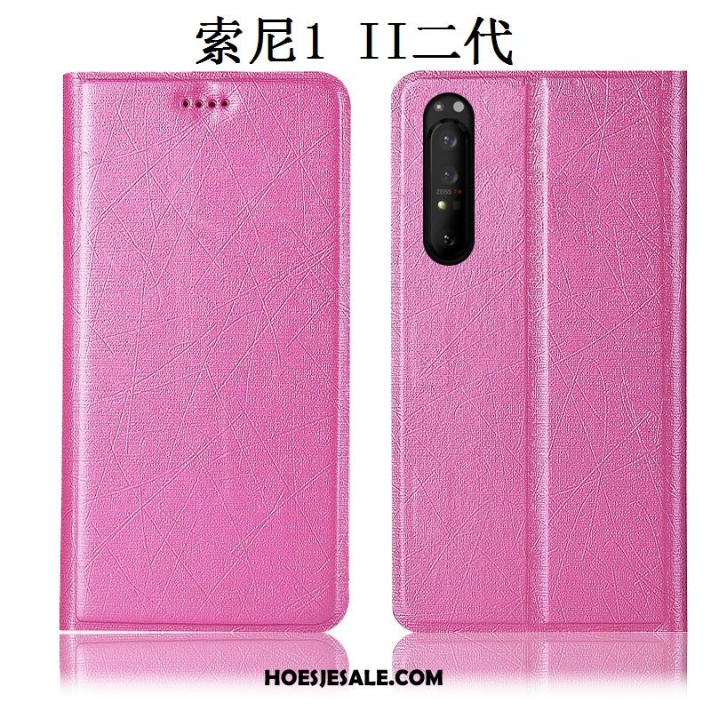 Sony Xperia 1 Ii Hoesje Anti-fall Mobiele Telefoon Rood All Inclusive Bescherming Online