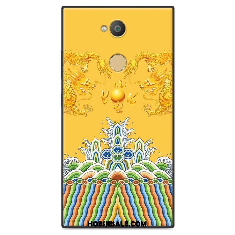 Sony Xperia L2 Hoesje Lovers Anti-fall Scheppend Siliconen Mobiele Telefoon Sale