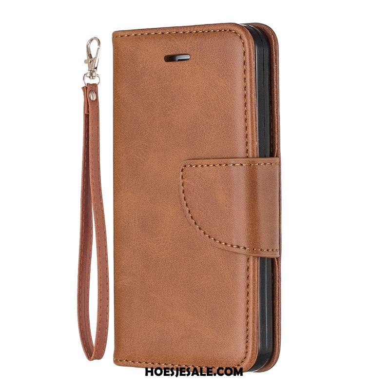 Sony Xperia L3 Hoesje Bescherming Leren Etui Mobiele Telefoon Folio Kaart Goedkoop