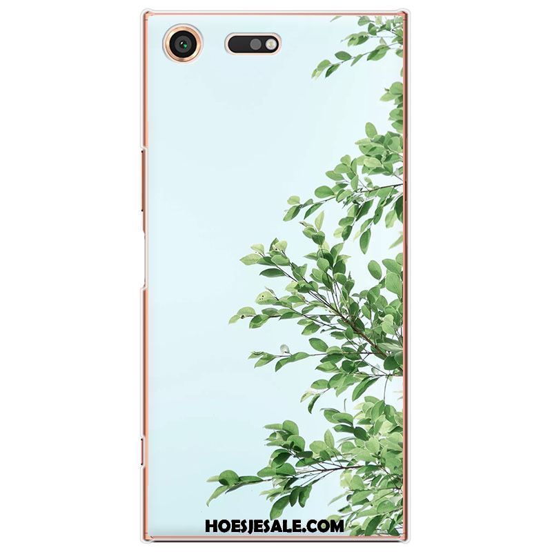Sony Xperia Xz Premium Hoesje Hoes Chinese Stijl Groen Hard Bescherming Sale
