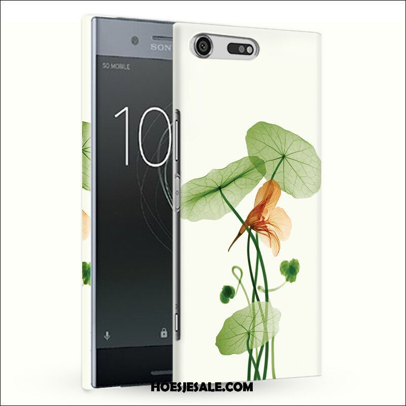 Sony Xperia Xz Premium Hoesje Kunst Mobiele Telefoon Mini Hard Groen Winkel