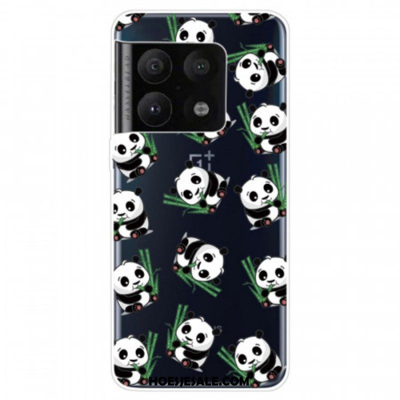 Telefoonhoesje voor OnePlus 10 Pro 5G Kleine Panda's