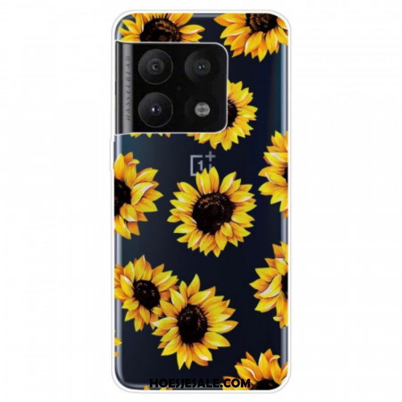 Telefoonhoesje voor OnePlus 10 Pro 5G Zonnebloemen