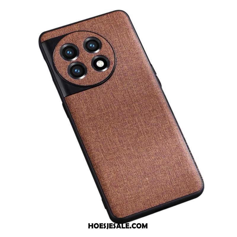 Telefoonhoesje voor OnePlus 11 5G Stoffen Textuur