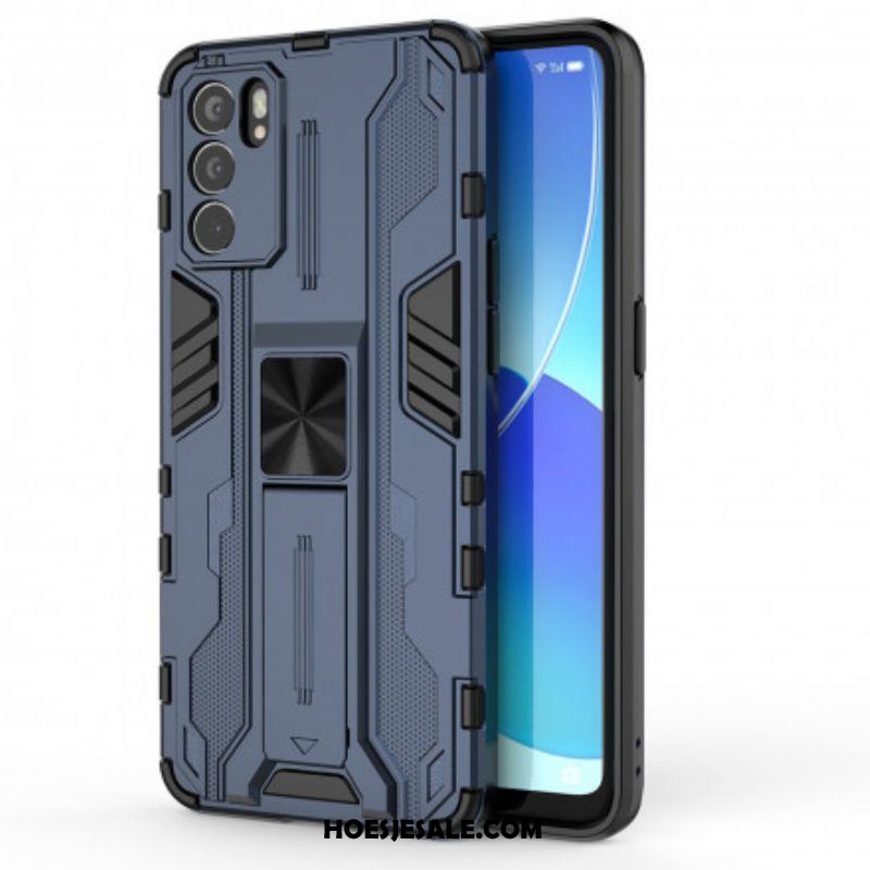 Telefoonhoesje voor Oppo Reno 6 5G Resistente Horizontale / Verticale Tong